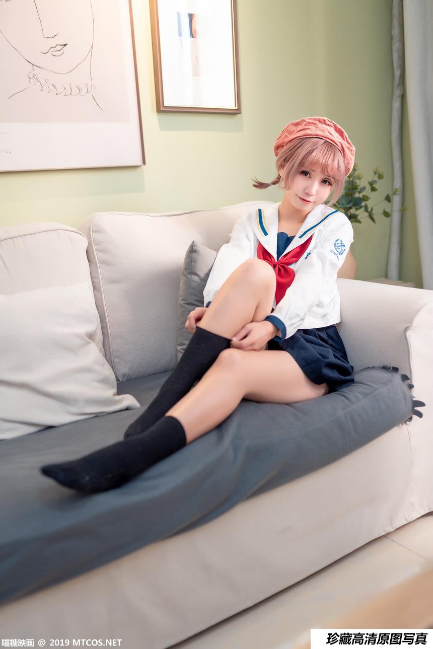 喵糖映画 SPL.011 绿民俗JK [40P]