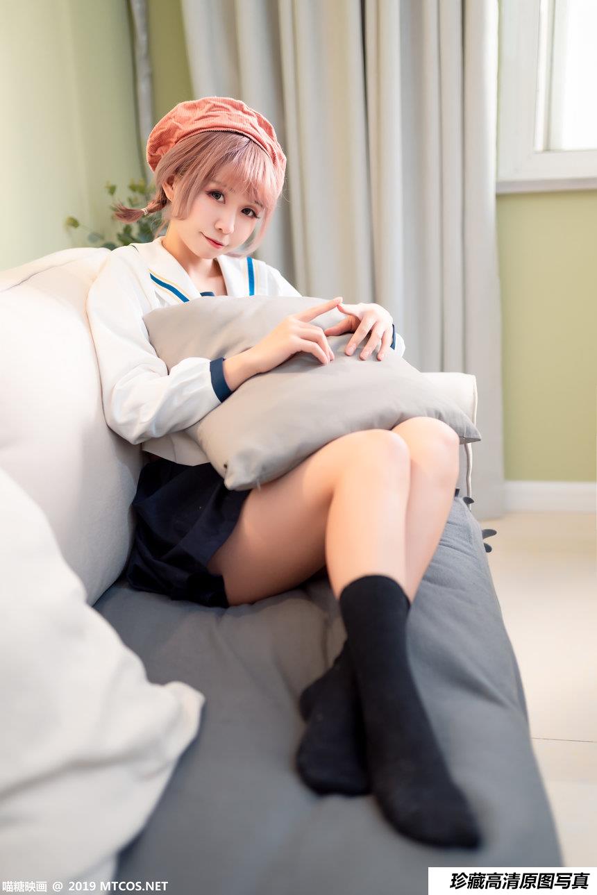 喵糖映画 SPL.011 绿民俗JK [40P]