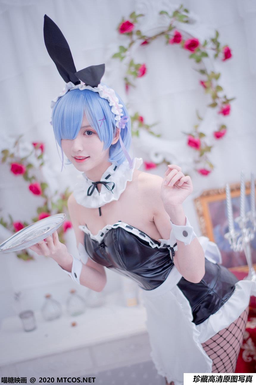 喵糖映画 TML.014 蕾姆粉红兔女郎