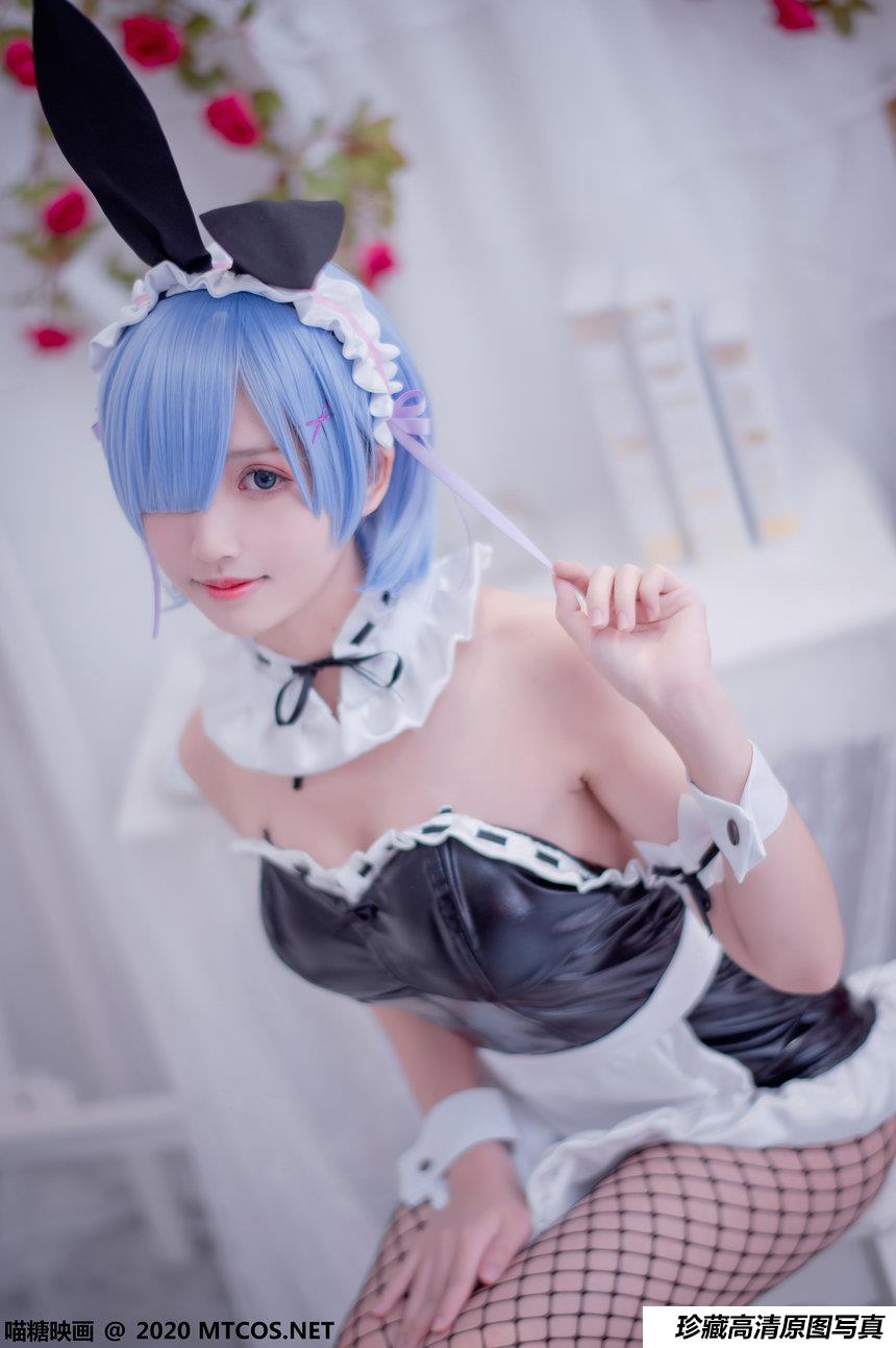 喵糖映画 TML.014 蕾姆粉红兔女郎