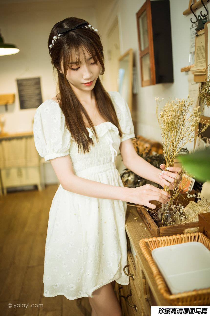 [YALAYI雅拉伊] 2020.11.17 NO.727 小乔《甜美女友爱花艺》[32P+1P/398M]-绅士图