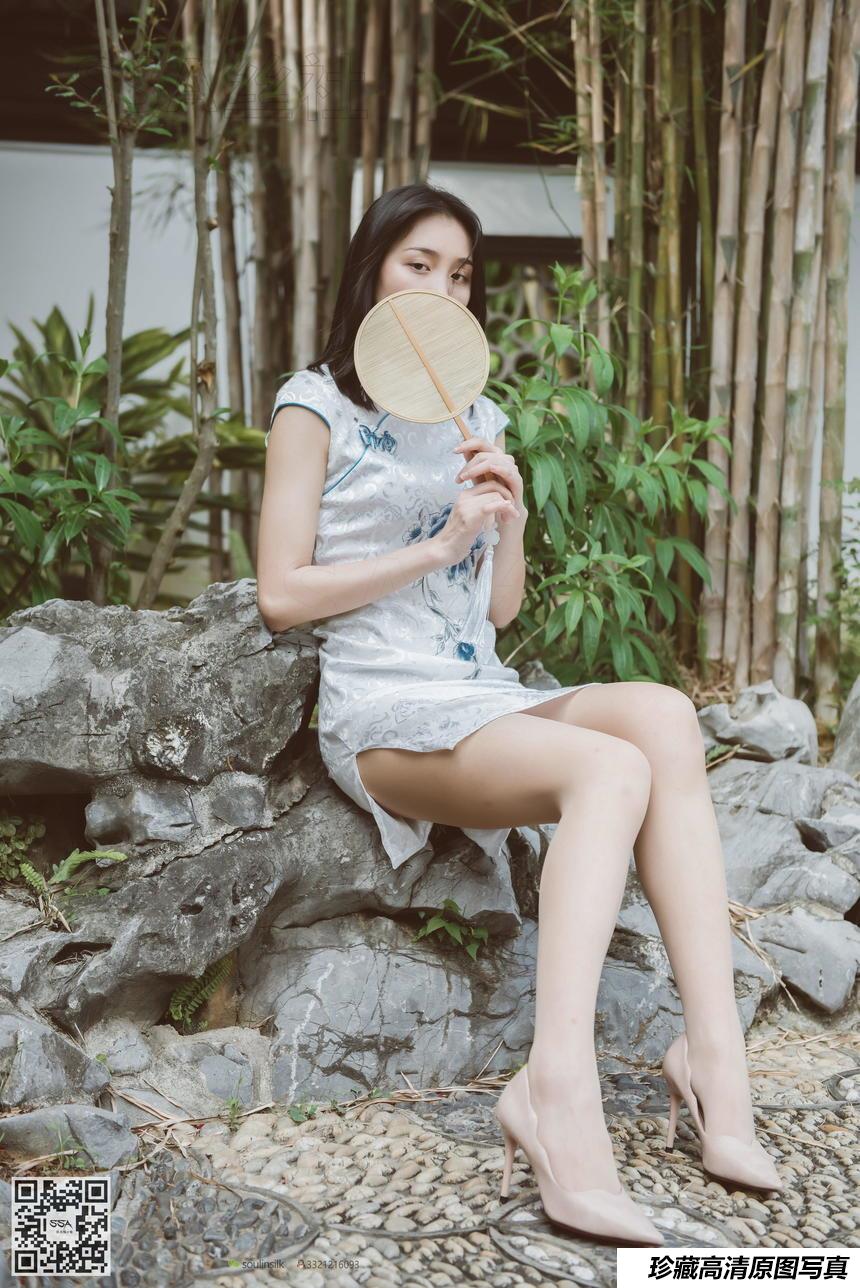 SSA丝社 No.111 丽萍 烈日下的清新旗袍