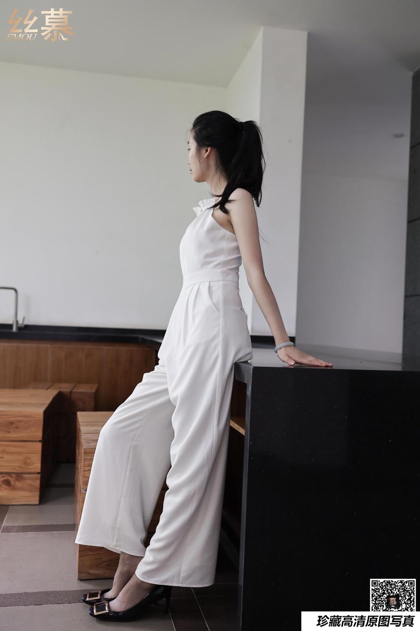 [丝慕写真] SM313 蕾丝也能裤里丝