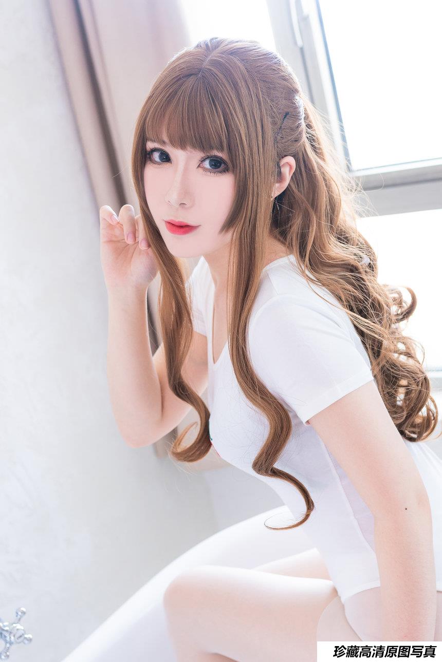 次元少女羊大真人 - 白色樱桃体操服 [34P-317MB]