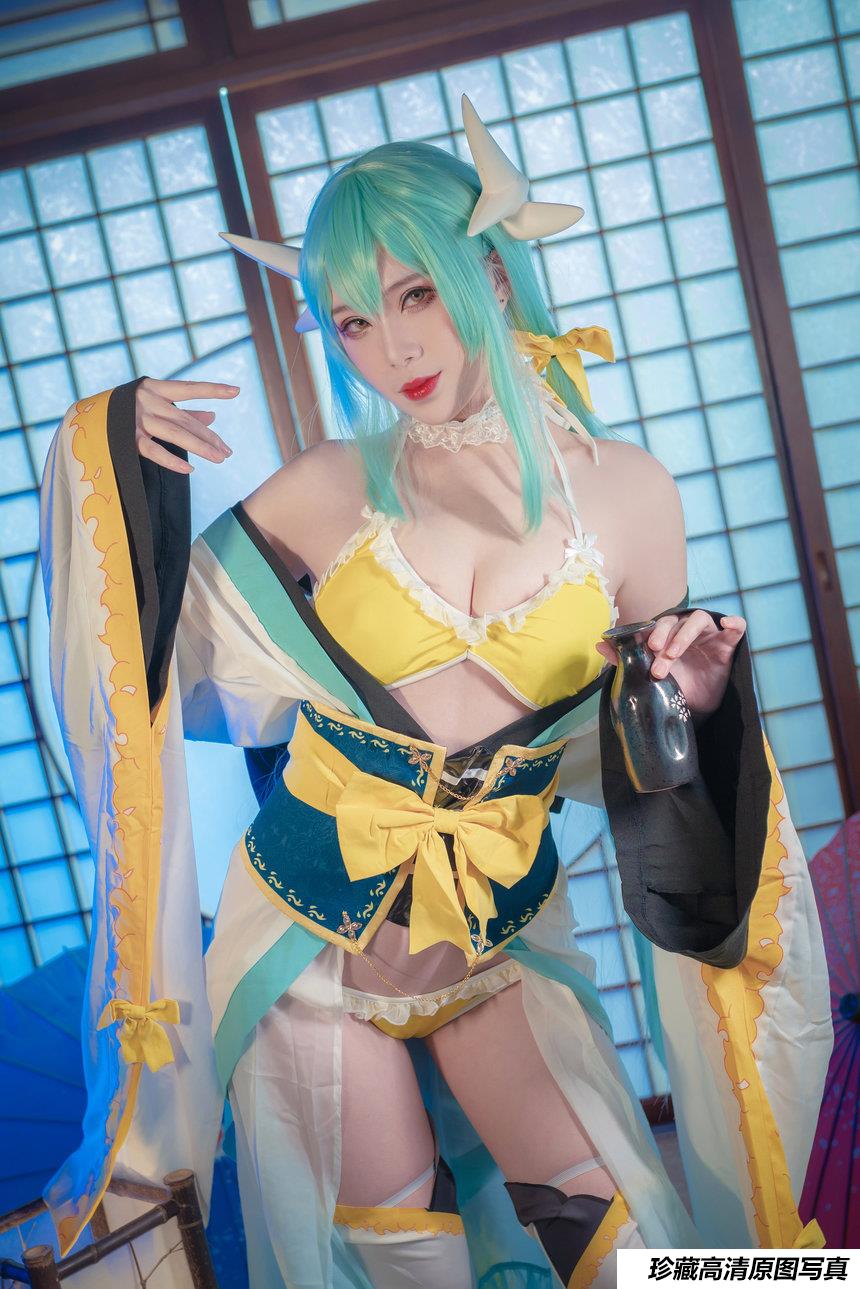 次元少女羊大真人 - 清姬泳装 [18P-179MB]