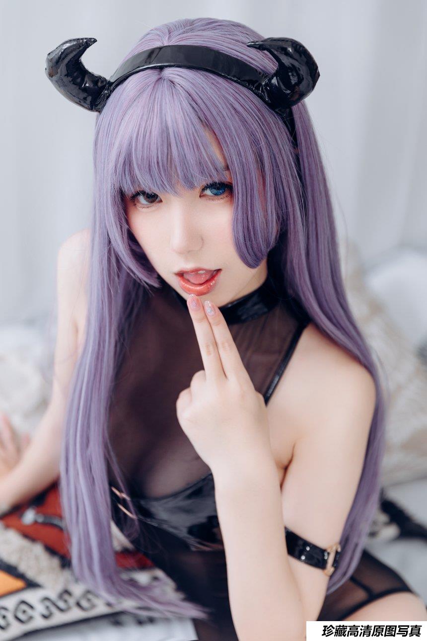 芋圆侑子SJ_ - 紫发魅魔 [20P-112MB]