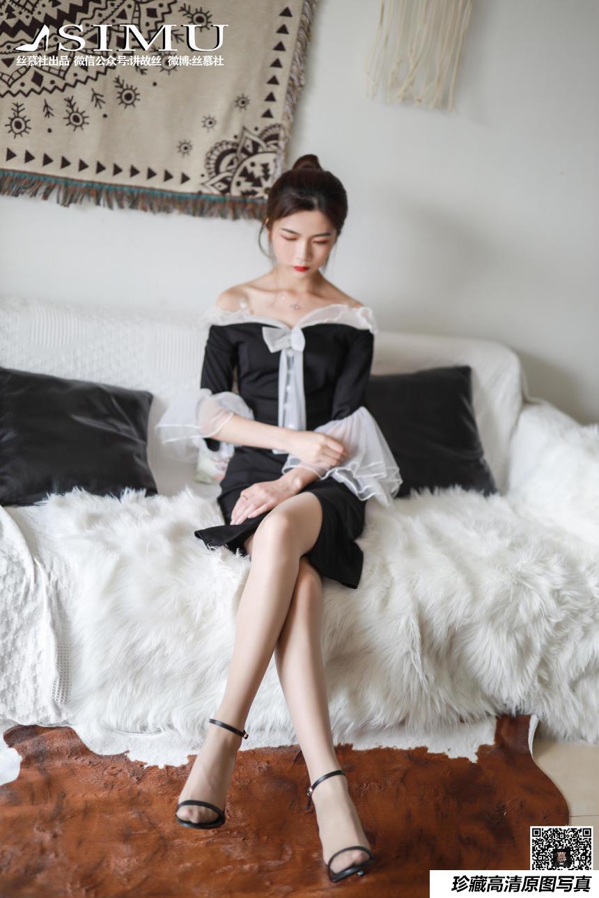 丝慕写真 特写集 TX023《新模的灰丝特写》