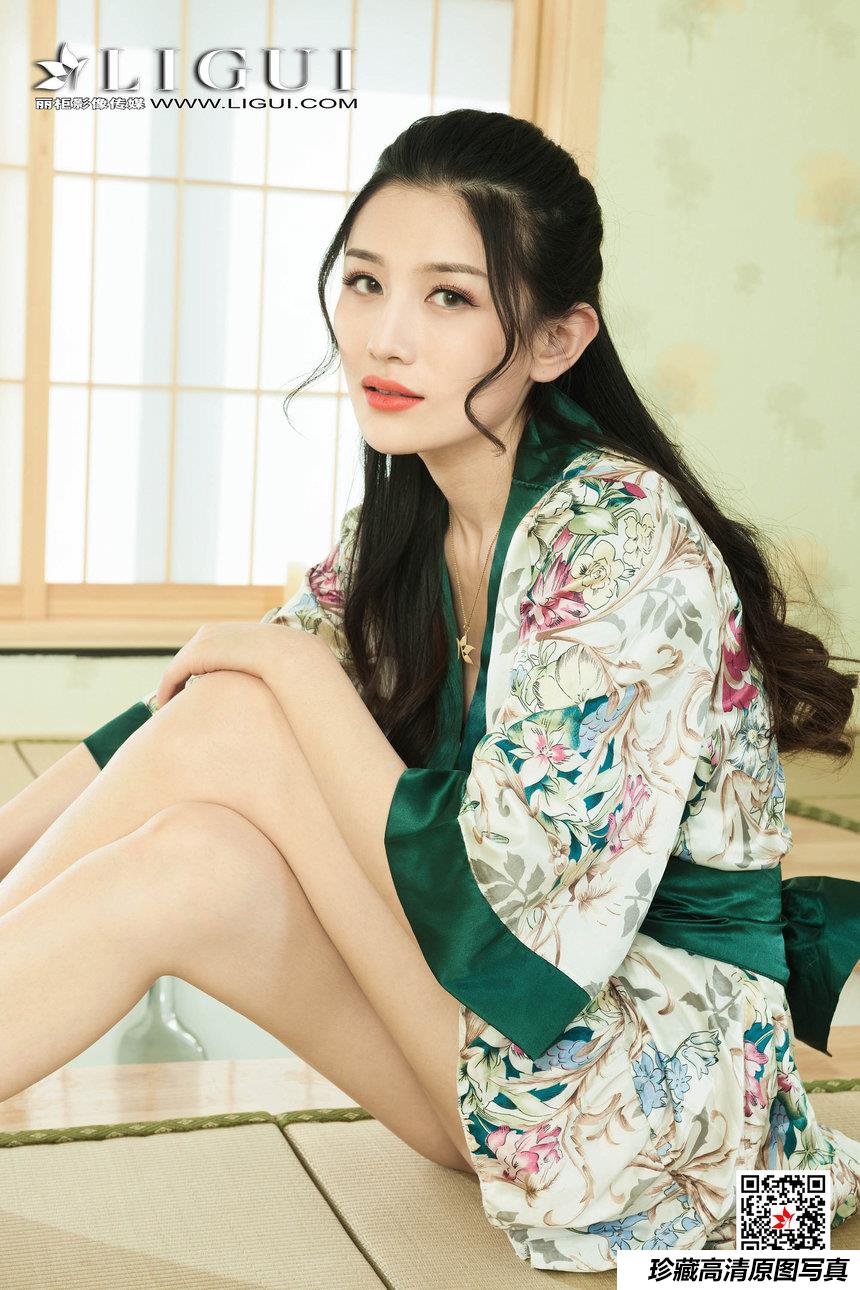 [Ligui丽柜] 2020.08.31《和风物语》の伞中情 甜甜 [86+1P215M]