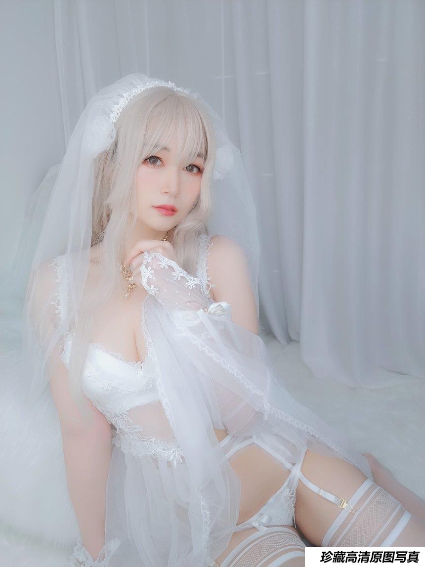 Coser小姐姐白银 - 纯白花嫁 [161P6V-1.03GB]