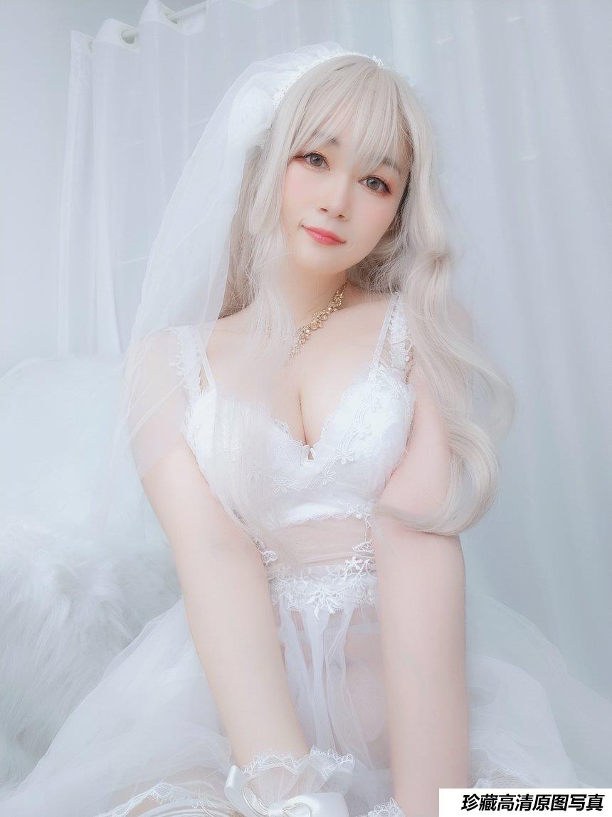 Coser小姐姐白银 - 纯白花嫁 [161P6V-1.03GB]