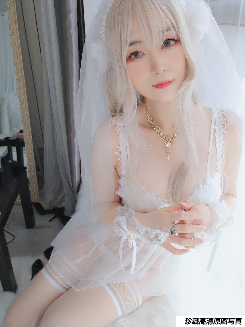 Coser小姐姐白银 - 纯白花嫁 [161P6V-1.03GB]