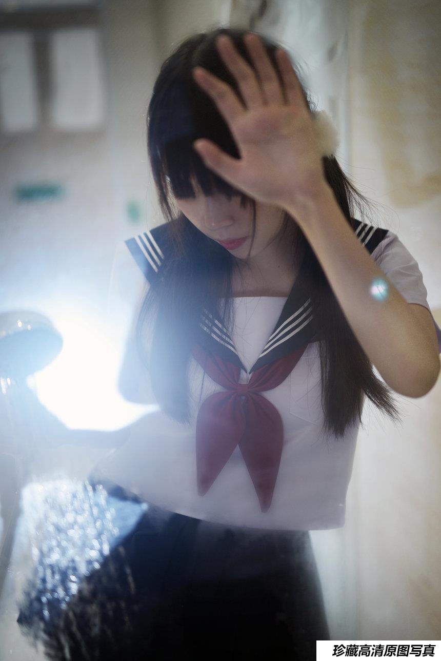 人气Coser二佐Nisa - 湿身黑丝 [12P-51MB]