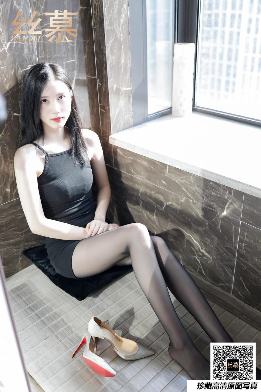丝慕写真 SM365 紫宁《禁欲黑丝》