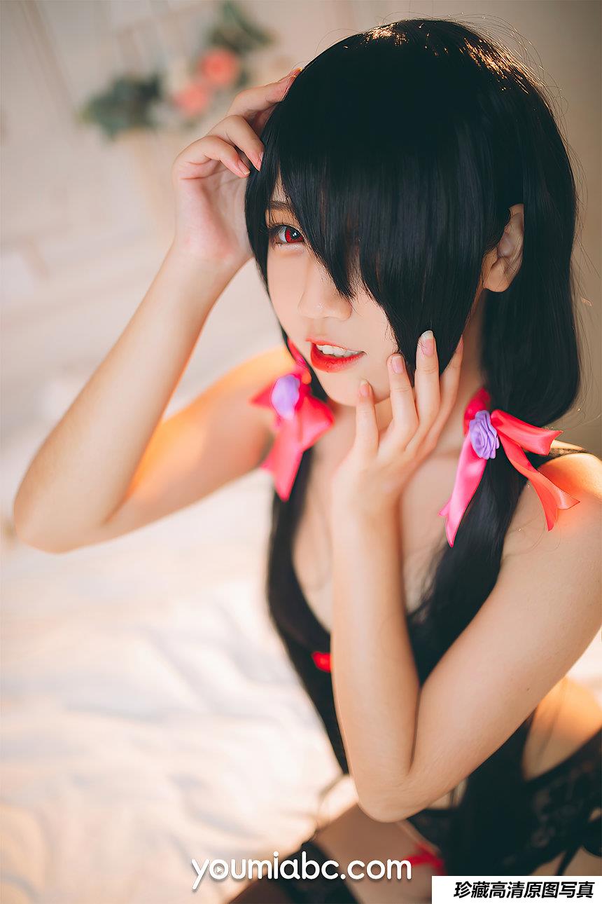 [YouMei尤美] 2021.04.12 黑丝狂三 呆猫[34+1P594M]-艺库