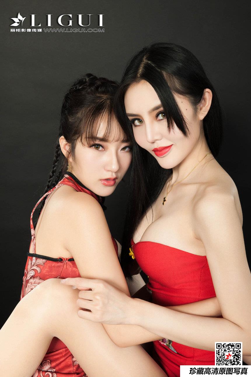 [Ligui丽柜]2020.09.30《双生花》-佳月沁香莲[85+1P/194M]