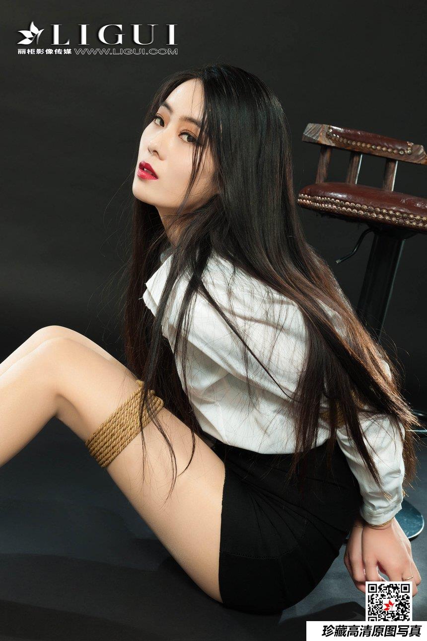 [Ligui丽柜]2020.10.02《紧缚新莲》白雪[70+1P142M]