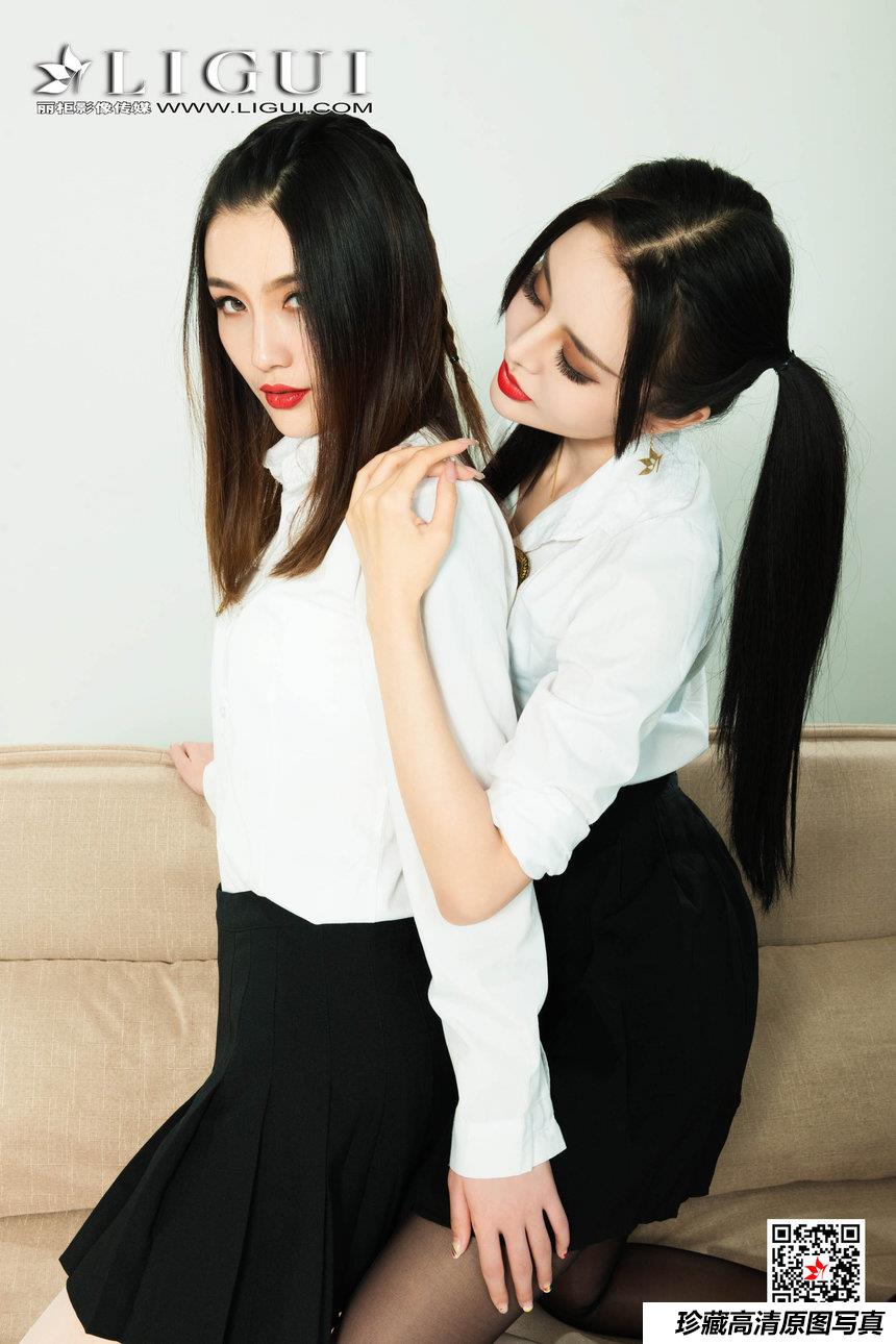 [Ligui丽柜]2020.10.09《双生花》- 魅丝娇凝脂[98+1P232M]