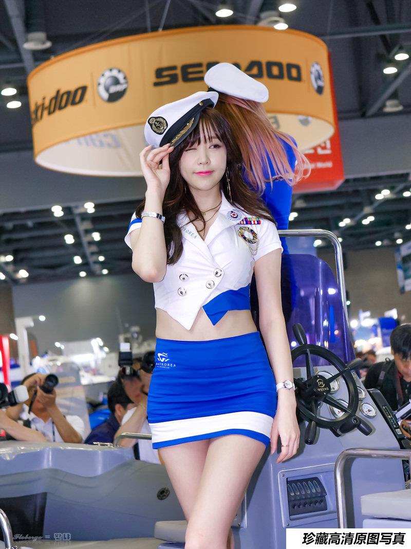 韩国美女写真 Hong Ji Yeon Korean International Boat Show  [80P-100MB]