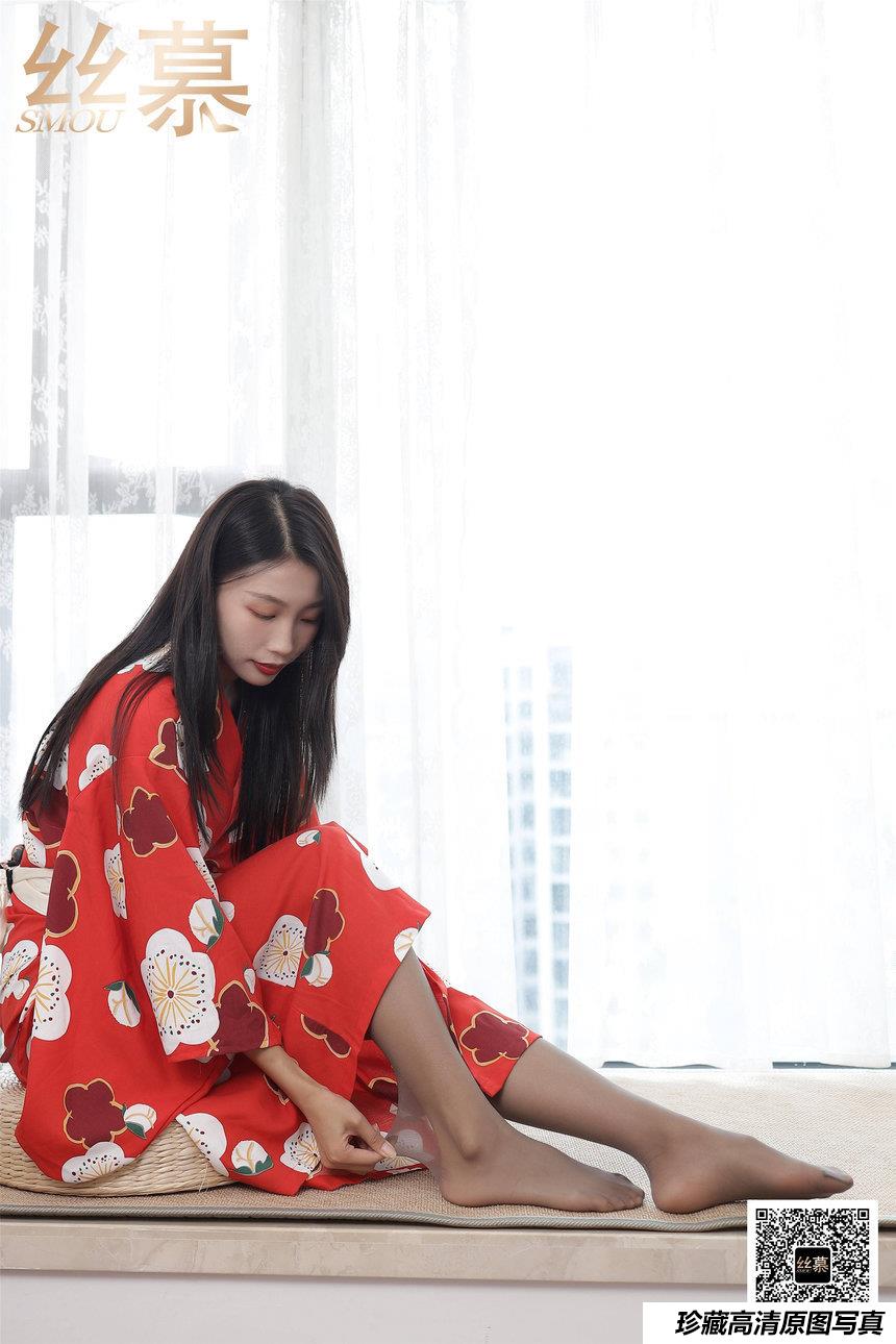 丝慕写真 SM381 新模《和服の小姐》