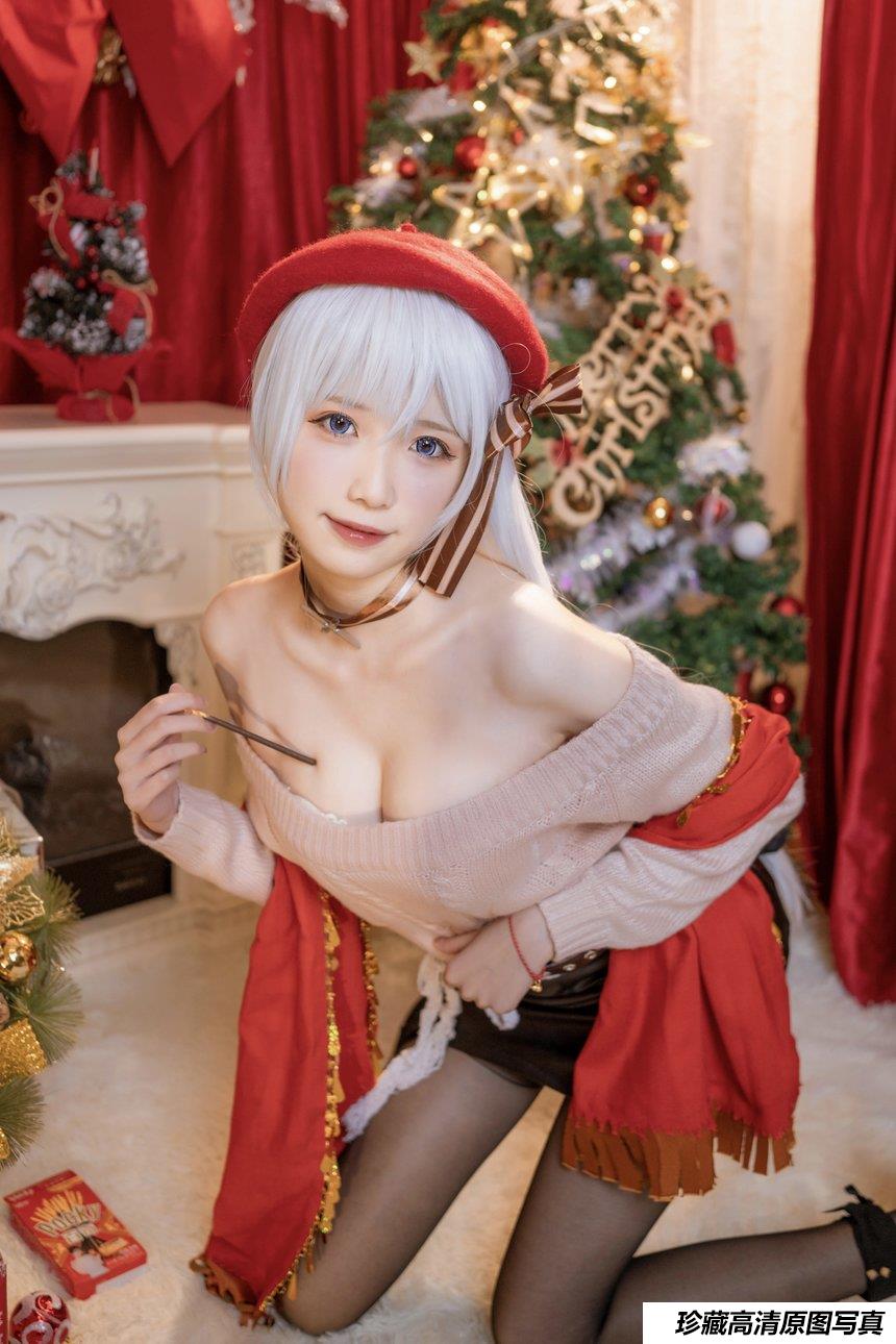 动漫博主炸酱沐沐 - 贝尔法斯特 女仆的购物日 [25P-166MB]