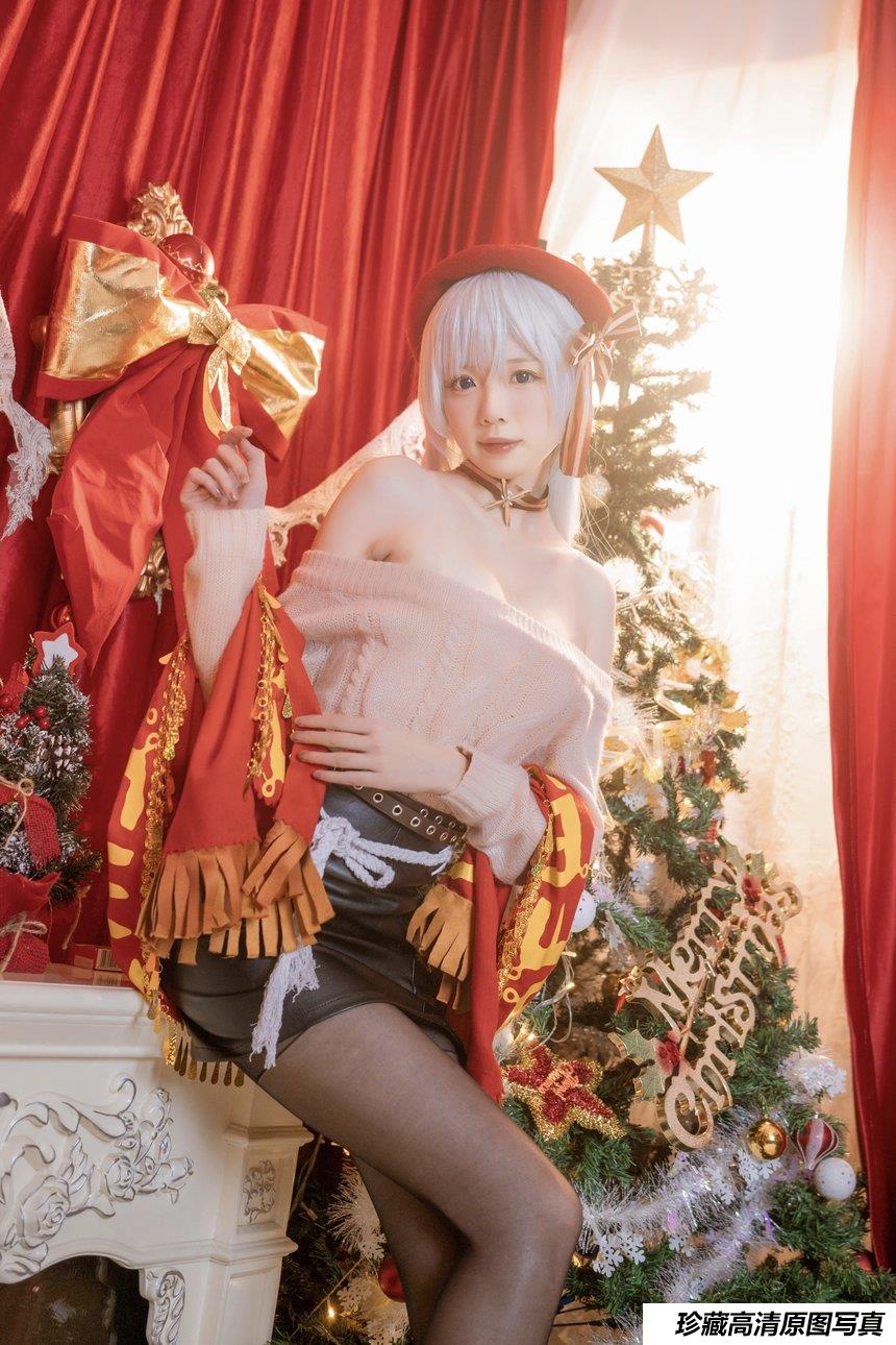 动漫博主炸酱沐沐 - 贝尔法斯特 女仆的购物日 [25P-166MB]