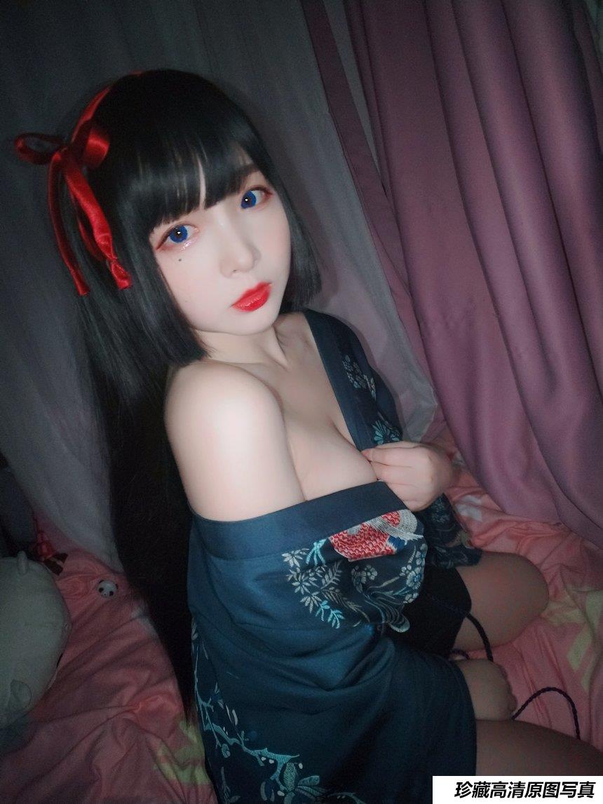 二次元美女古川kagura - 浴衣 [42P4V-240MB]