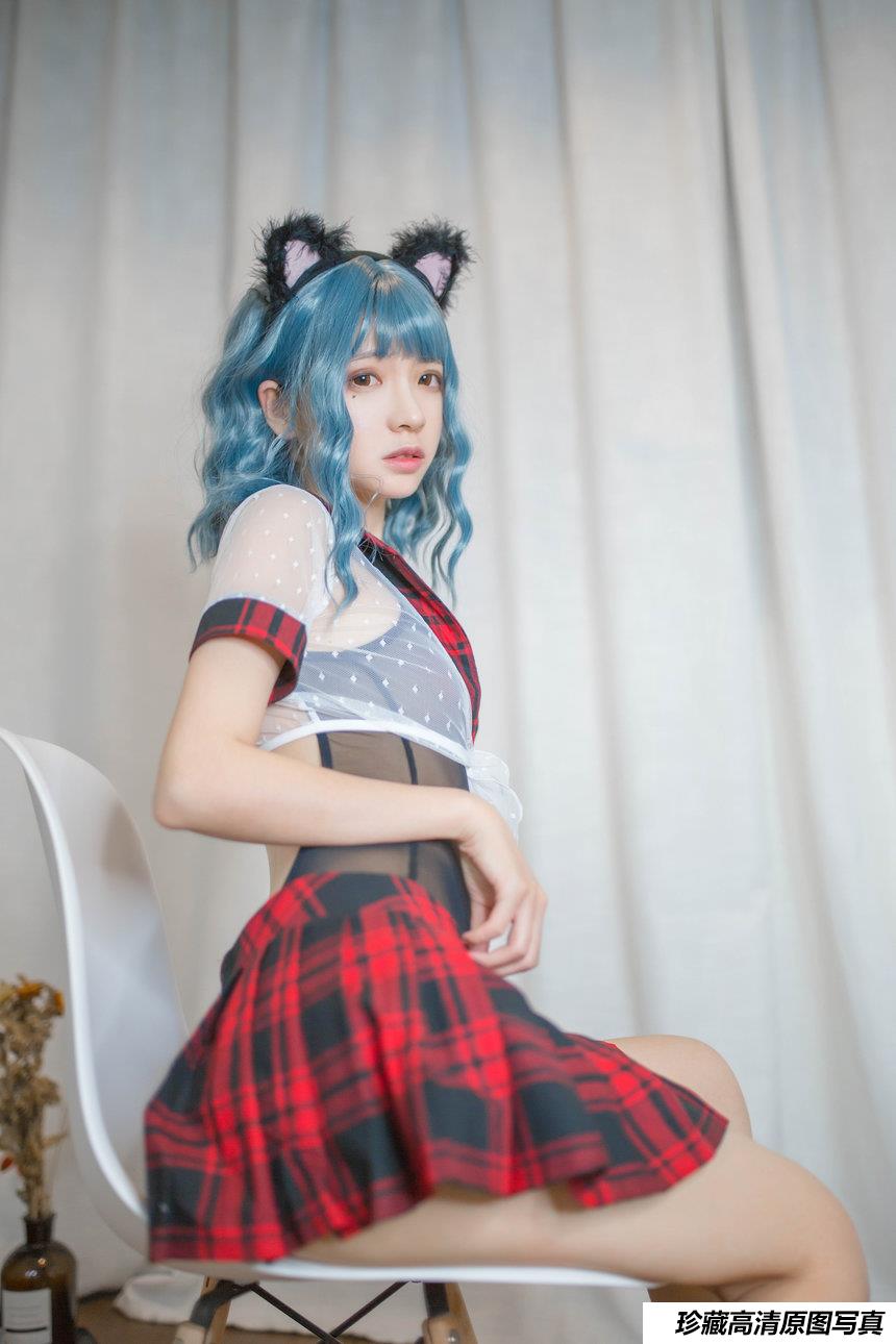 疯猫ss - 蓝发 [26P-122MB]