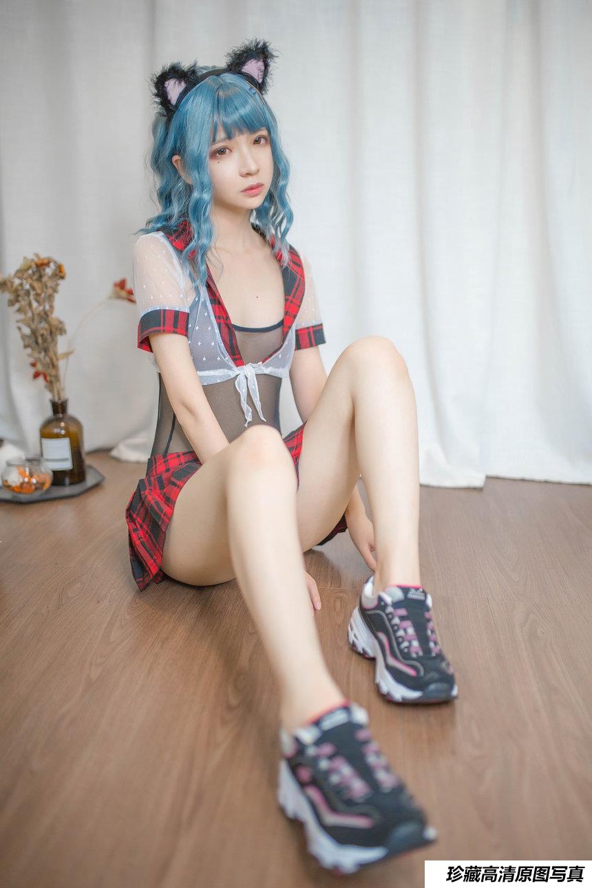 疯猫ss - 蓝发 [26P-122MB]