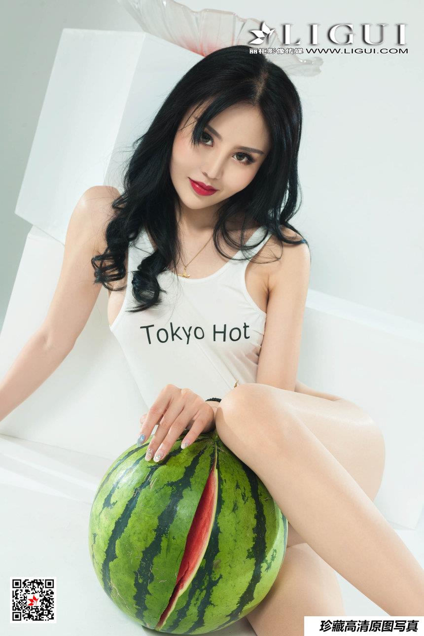 [Ligui丽柜] 2020.11.23 《瓜熟并蒂》凉儿 [53+1P-55M]