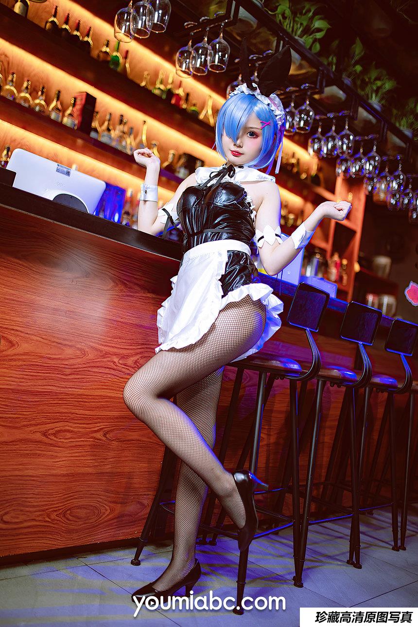 [YouMei尤美] 2021.09.01 蕾姆兔女郎的小酒馆 您的蛋蛋[40+1P890M]