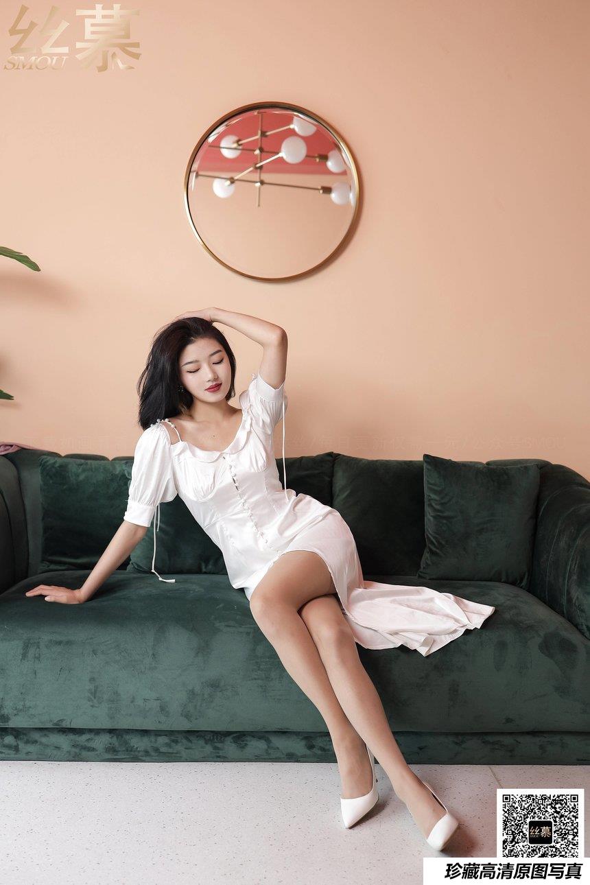 丝慕写真 SM414 新模《BONAS空气感透明袜》