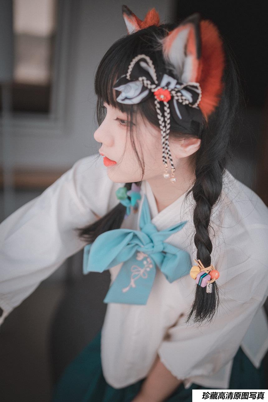 [DJAWA] Kitsune in Hanfu - Jenny (Bonus) [51P-366MB]