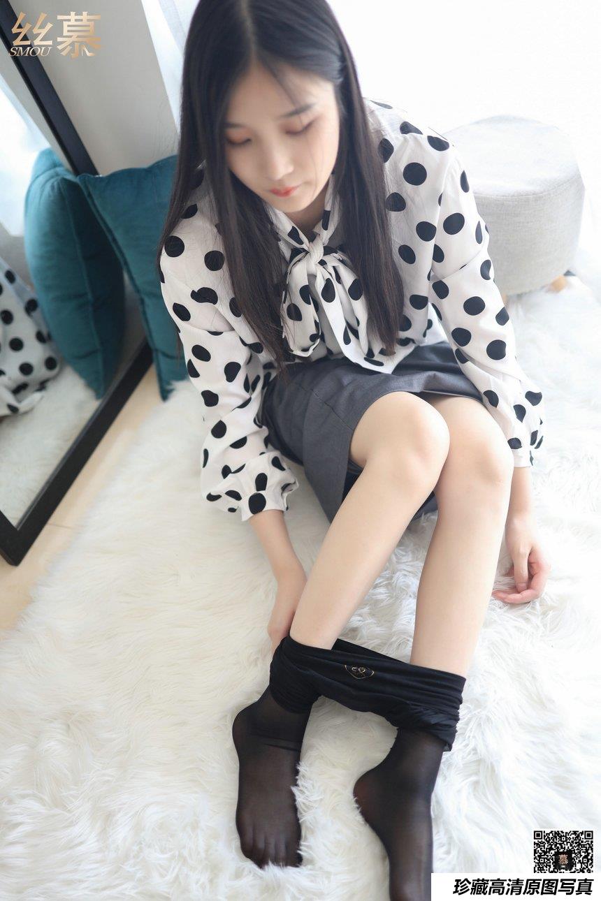 丝慕写真 特写集 TX045 熙熙《黑丝故事》