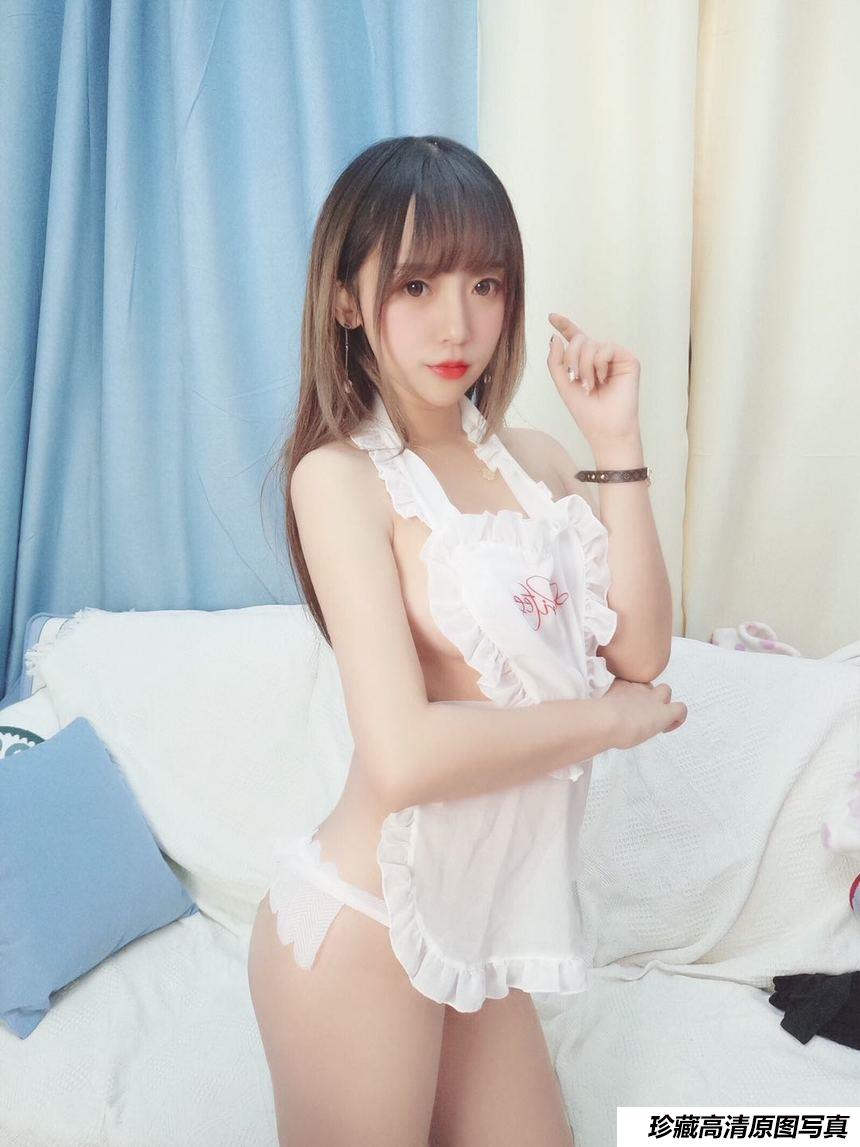 过期米线线喵 – 肚兜女仆