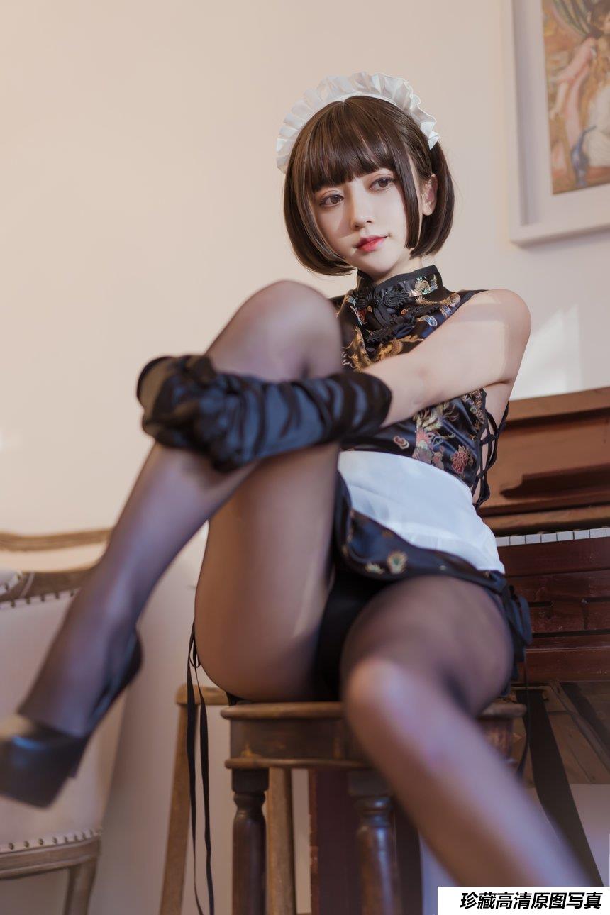 过期米线线喵 – 旗袍厨娘[43P-62M]-绅士图