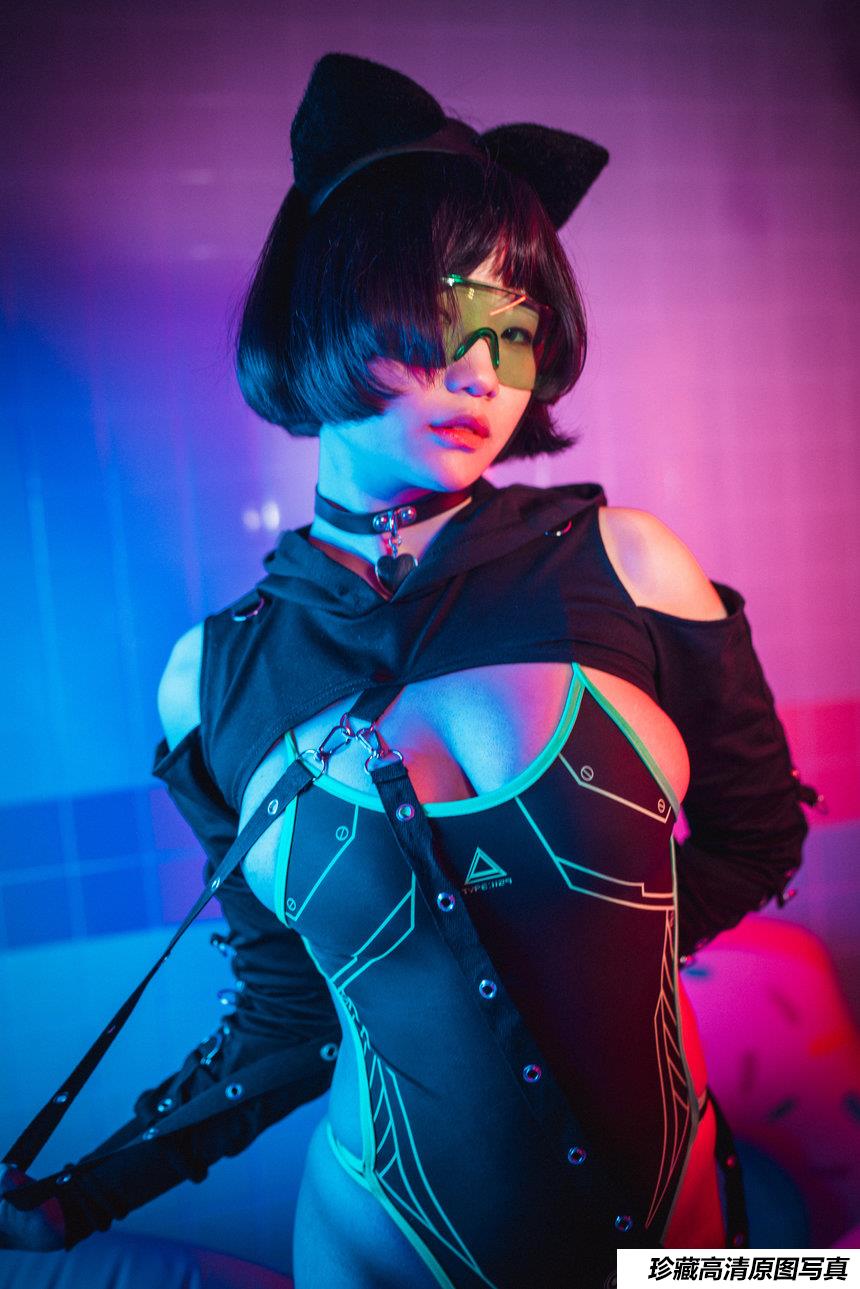 DJAWA Cyberpunk Girl - Mimmi [41P-522MB]