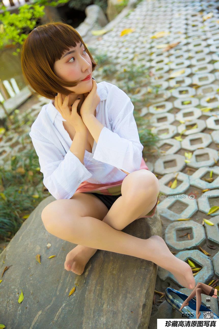 GIRLISS丽丝映像 - 短发姑娘在小树林 [81P-1.76GB]