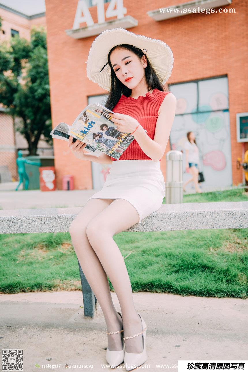 [SSA丝社]超清写真 NO.007 nono 街拍灰丝特辑[99P／1.27GB]