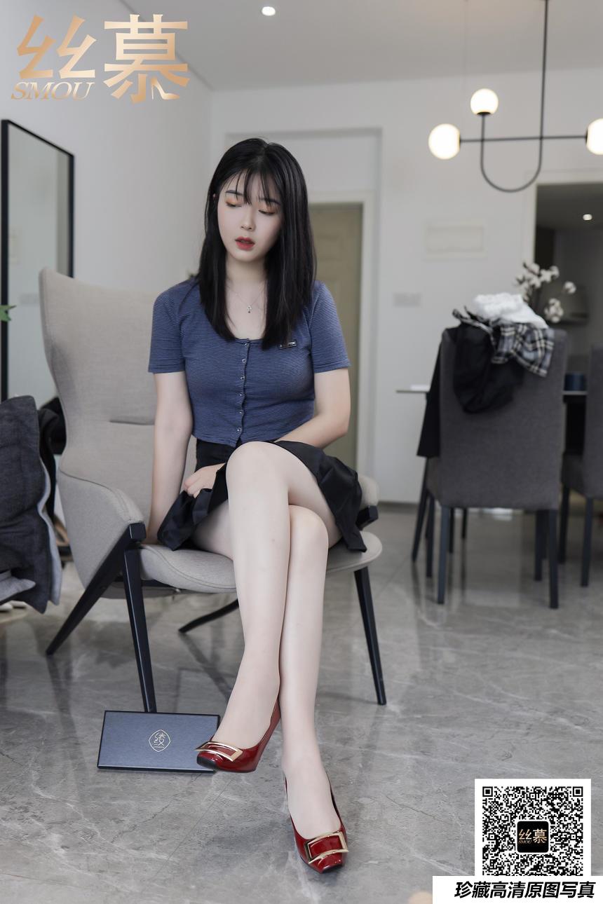 丝慕写真 特写集 TX078 学妹《百褶裙回忆》 图套+视频