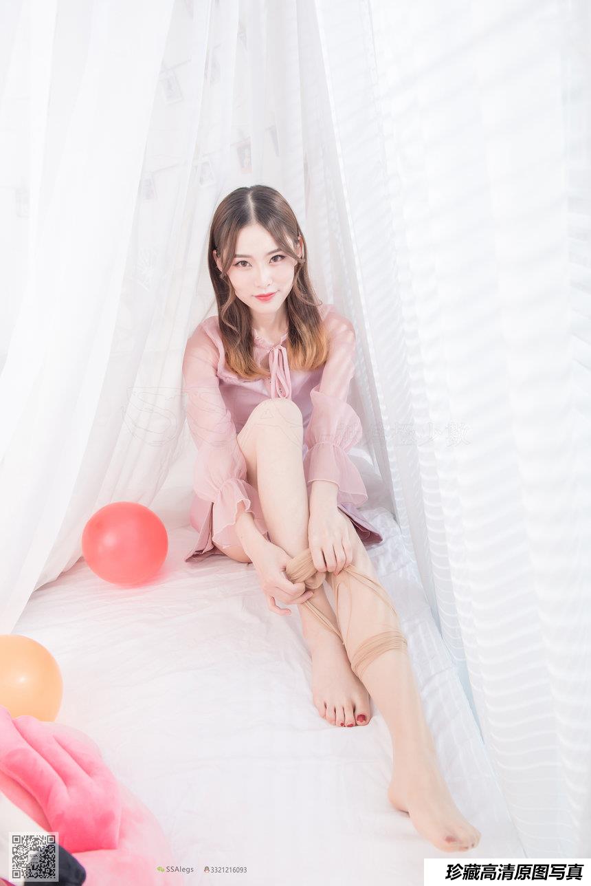 [SSA丝社]超清写真 NO.027 琪琪 肉色开档丝袜 清纯美女的诱惑[99P-887MB]