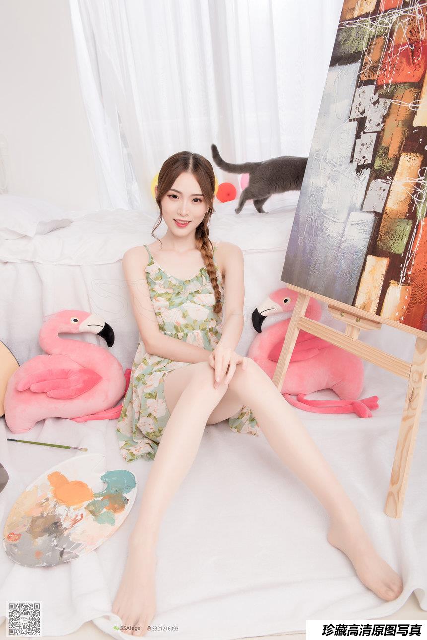 [SSA丝社]超清写真 NO.022 琪琪 化身灵魂画师肉丝美足特写[99P-971MB]
