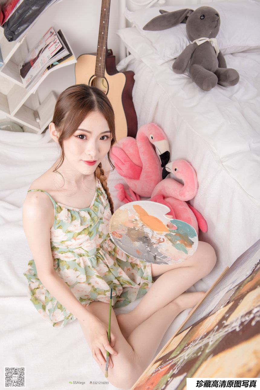 [SSA丝社]超清写真 NO.022 琪琪 化身灵魂画师肉丝美足特写[99P-971MB]