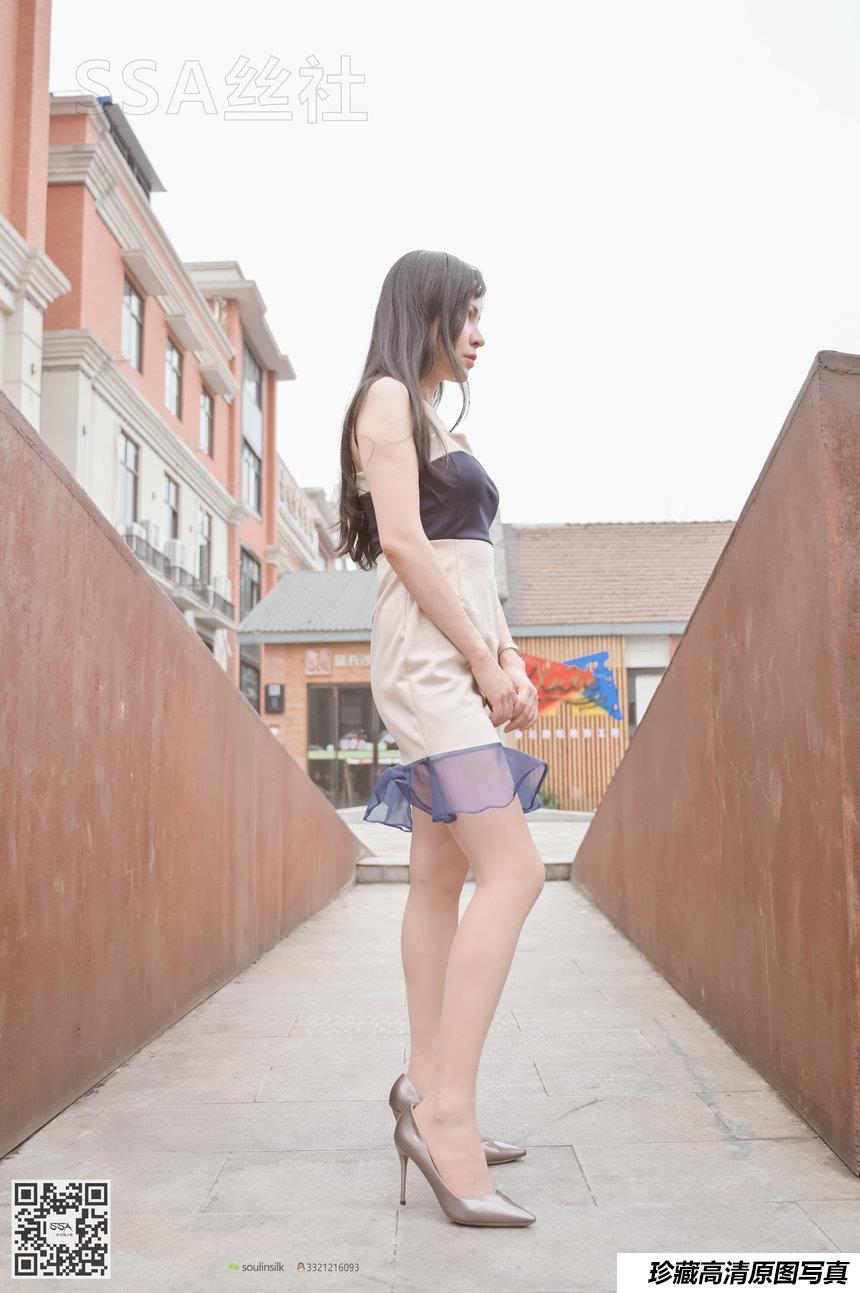 [SSA丝社]超清写真 NO.099 雪梨 腿模雪梨街拍短裙肉丝[155P-1.14GB]