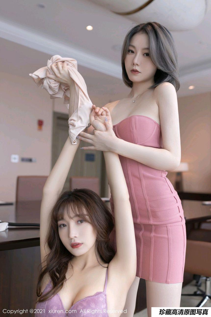 [XiuRen秀人网] 2021.09.30 No.4024 陆萱萱 &安然Maleah [81+1P]