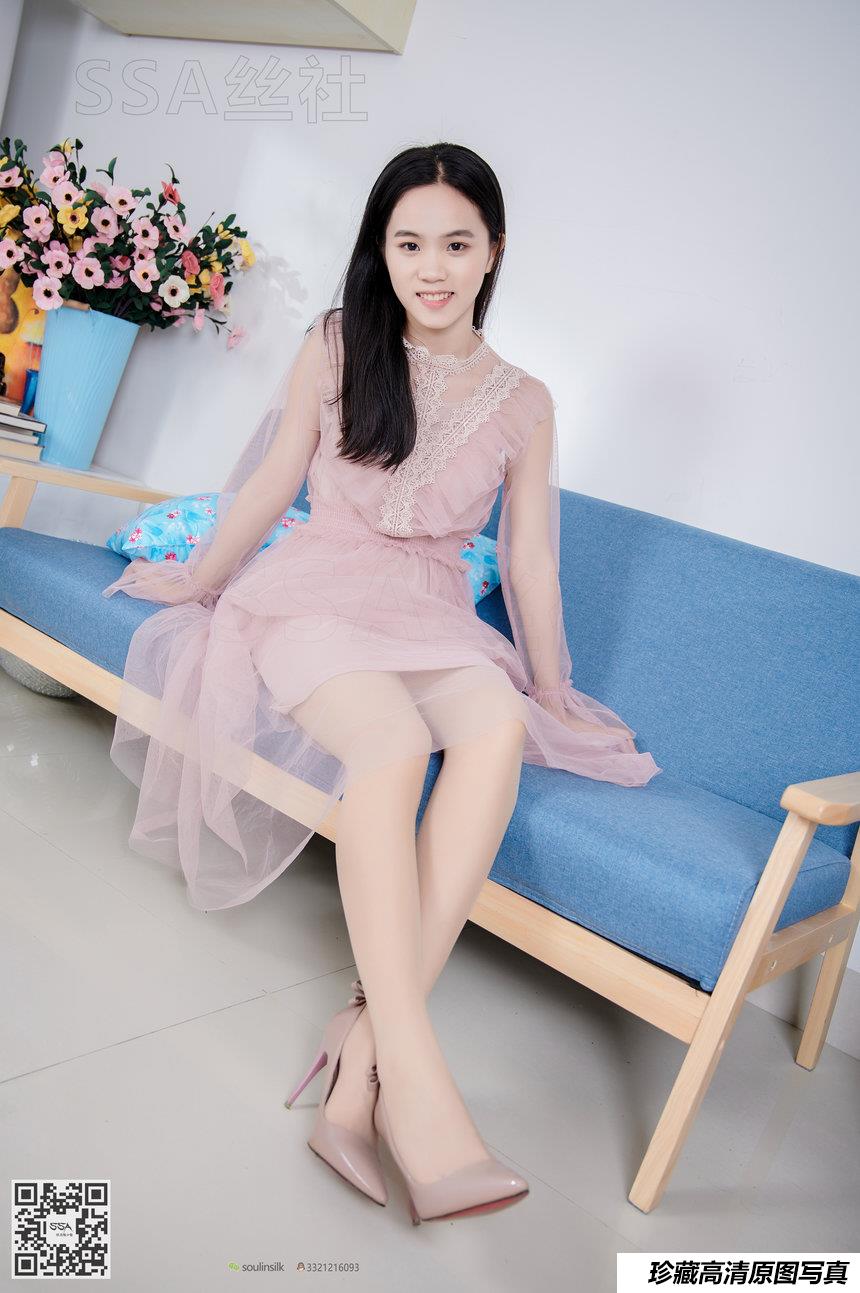 [SSA丝社]超清写真 NO.114 慧慧 腿模慧慧笑容治愈系套少女粉[142P-2.25GB]