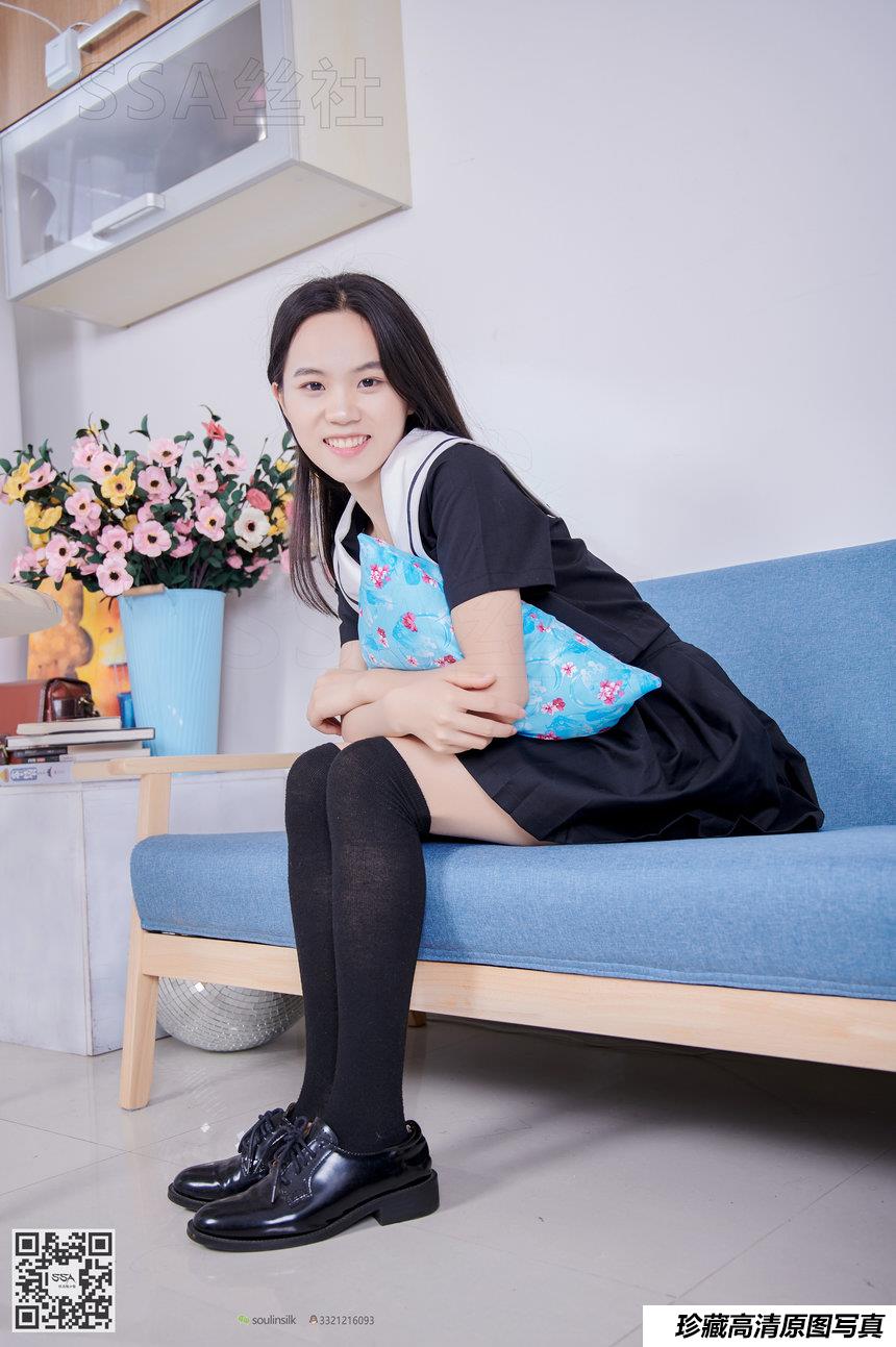 [SSA丝社]超清写真 NO.116 慧慧 腿模慧慧清纯JK学生制服（黑色星期五）[138P-2.14GB]