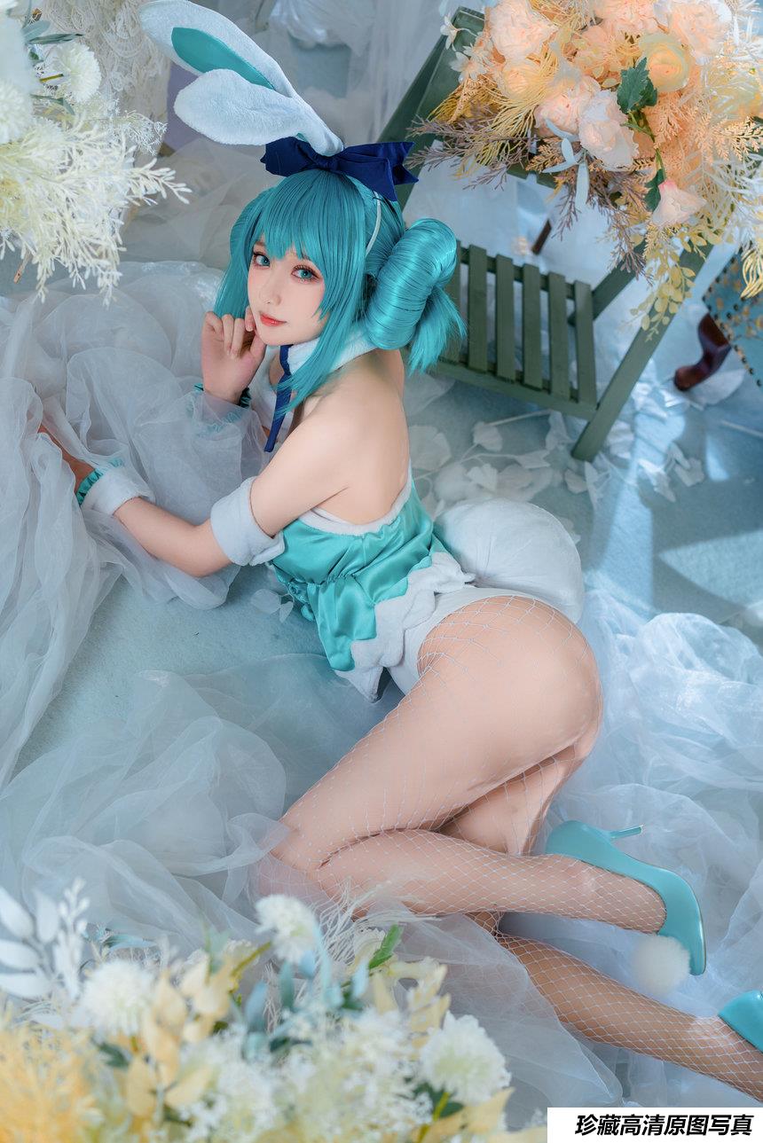 阿包也是兔娘 NO.021 - 白兔miku[28P／664MB]