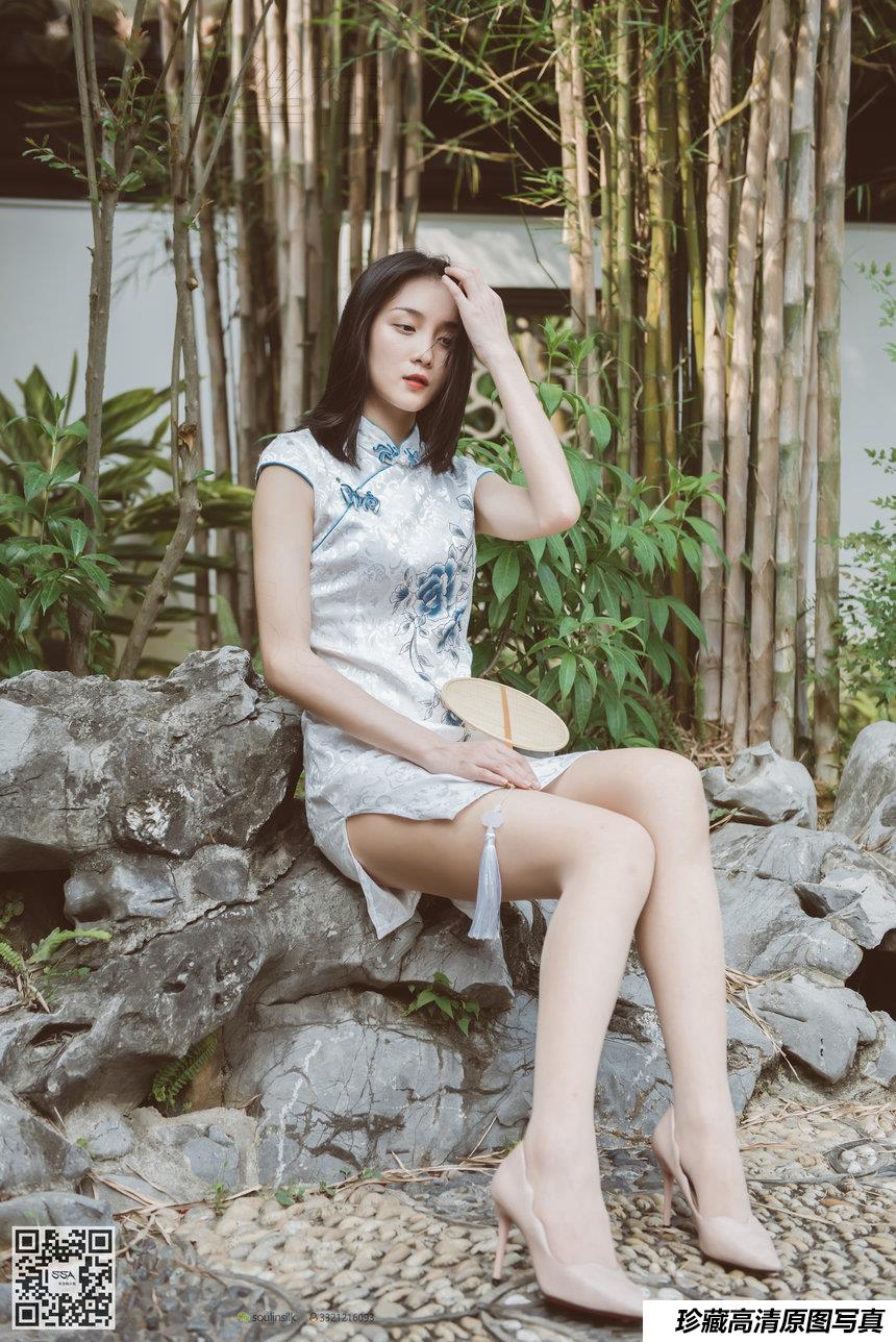 [SSA丝社]超清写真 NO.111 君君 腿模君君的旗袍秀[163P-1.56GB]