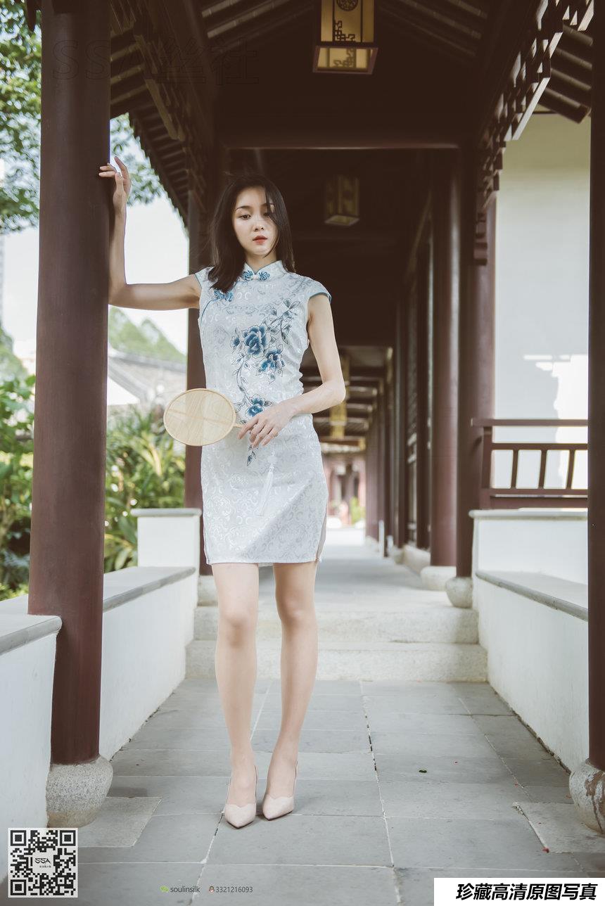 [SSA丝社]超清写真 NO.111 君君 腿模君君的旗袍秀[163P-1.56GB]