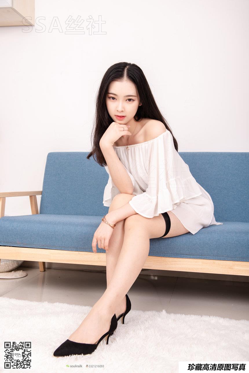 [SSA丝社]超清写真 No.143 文娟白色连体裤 [157P-1.66GB]